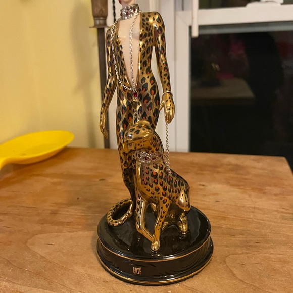 Leopard figuring by Erte - Picture 7 of 12